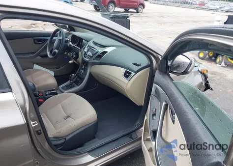 2014 Hyundai Elantra Se from USA, damaged, VIN 5NPDH4AE6EH535159